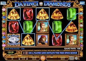 Da Vinci Diamonds automaat Holland Casino