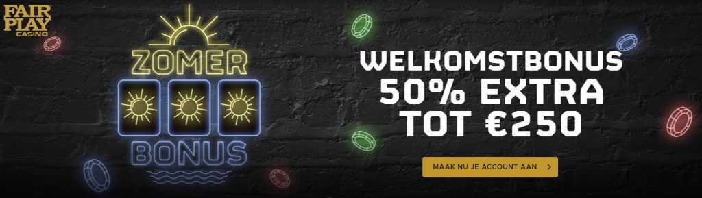 Fair Play Casino welkomstbonus