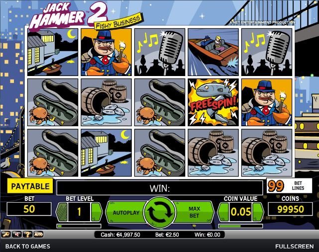 Jack Hammer 2 videoslot