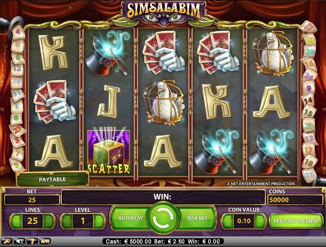 Simsalabim slot