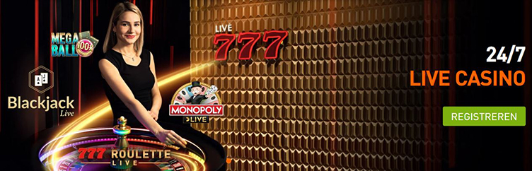 Casino777 live casino bonus