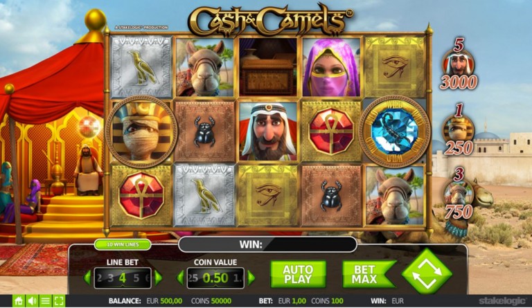 Cash Camels videoslot