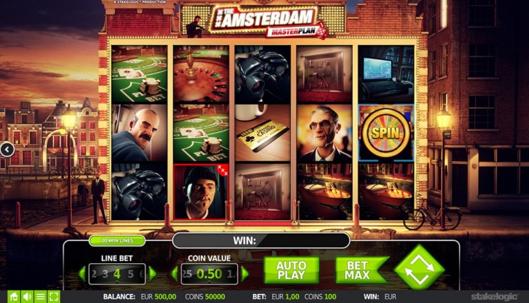 the amsterdam masterplan videoslot