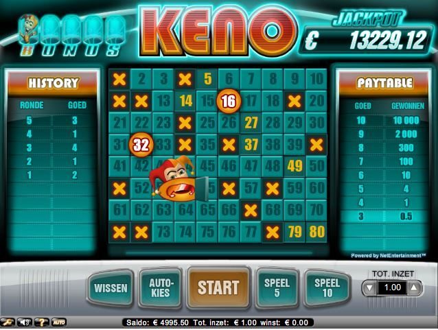 Bonus Keno