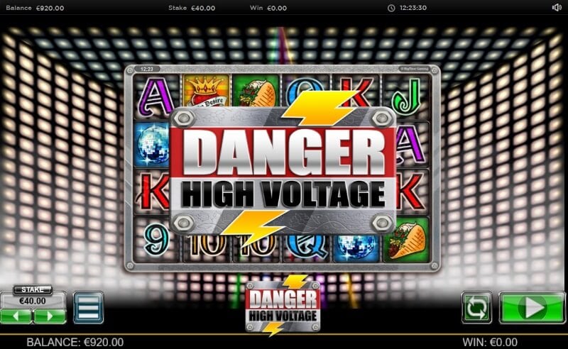 Danger: High Voltage Megaways Big Time Gaming