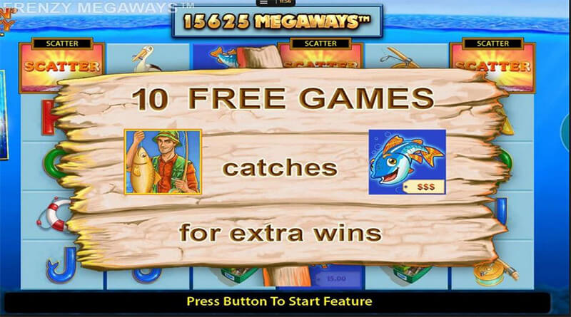 Fishin' Frenzy Megaways free spins