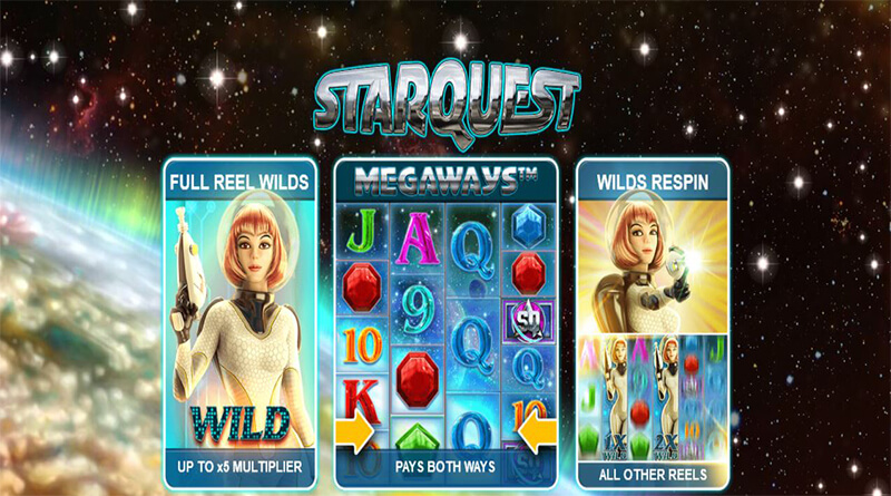 Starquest Megaways features