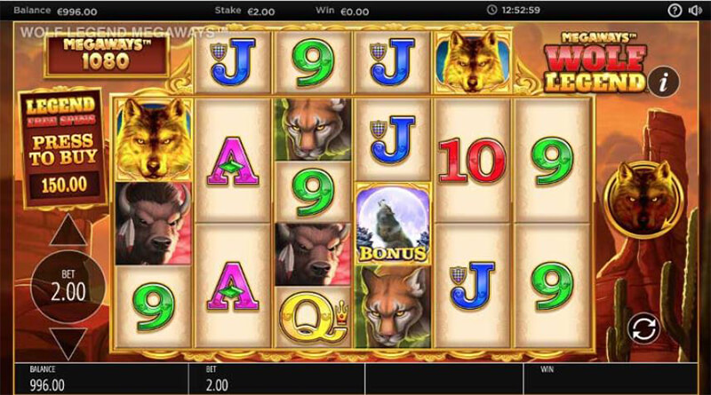 Wolf Legend Megaways slot