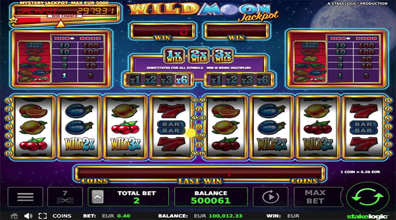 wild moon jackpot slot