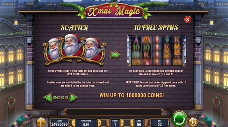 Xmas Magic play n go