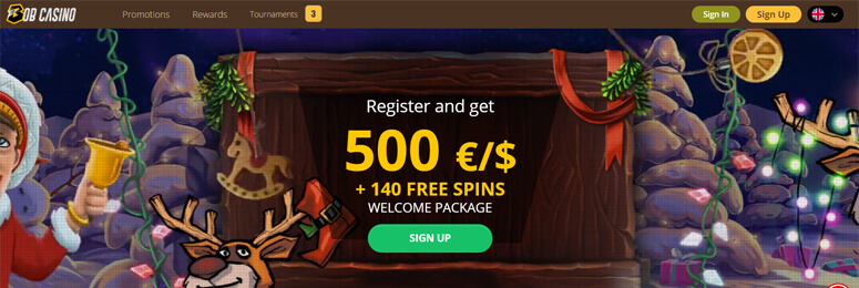 Welkomstbonus Bob Casino