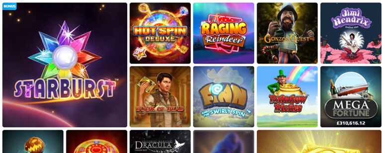 Netbet casino spellen