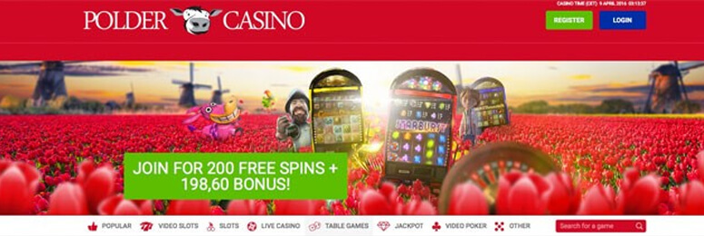 Welkomstbonus Polder Casino