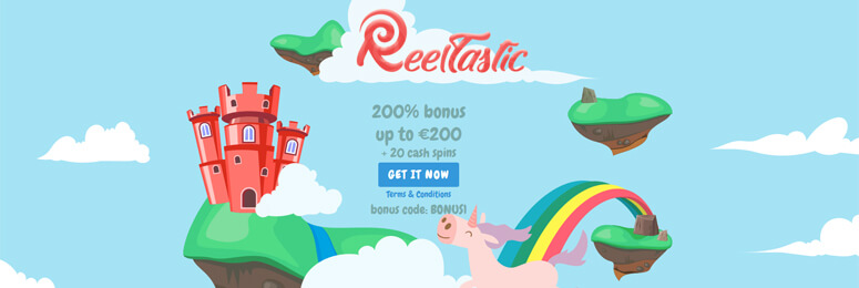 Welkomstbonus ReelTastic Casino