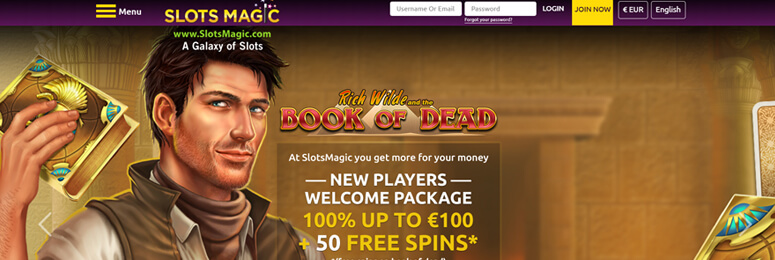 Welkomstbonus SlotsMagic Casino