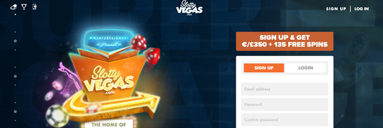 Welkomstbonus Slotty Vegas Casino