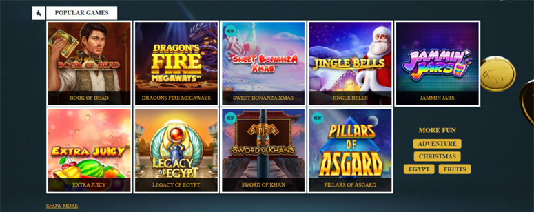 No Account casino spellen