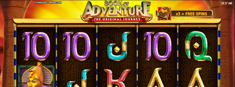 Book of adventure videoslot