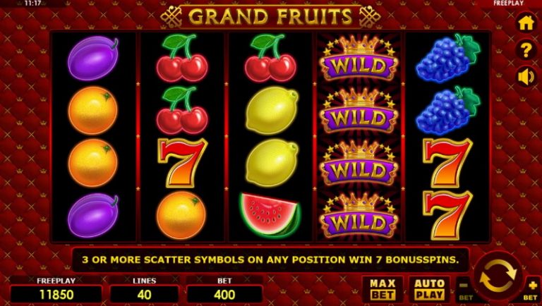 Grand Fruits videoslot