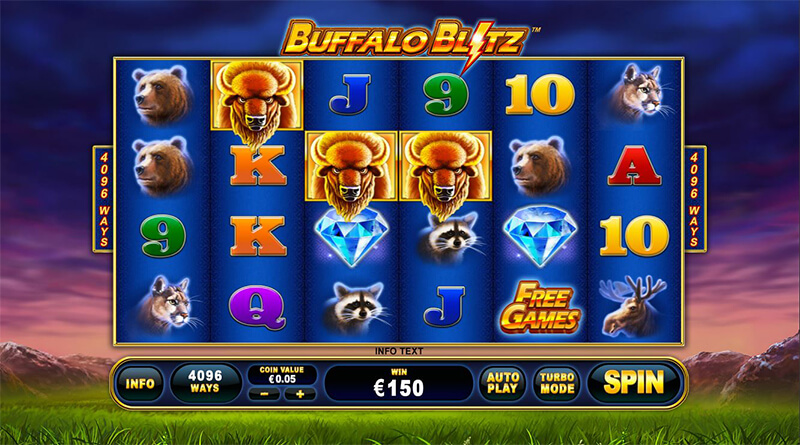 Buffalo Blitz videoslot