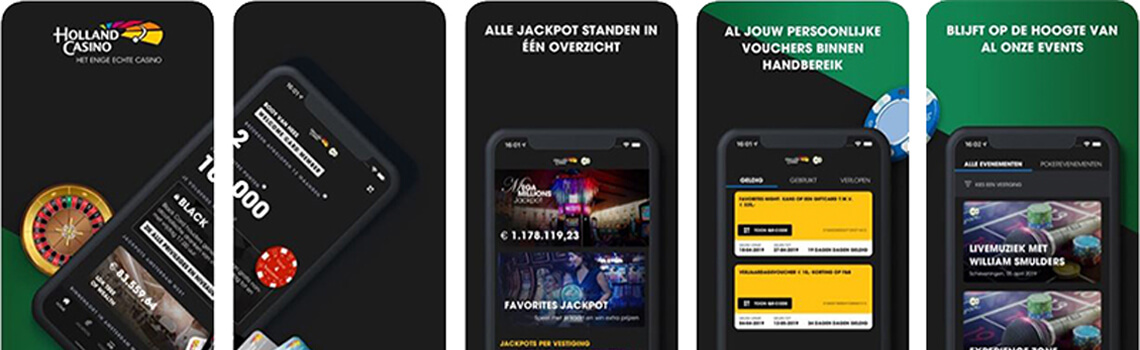 Favorites app Holland Casino