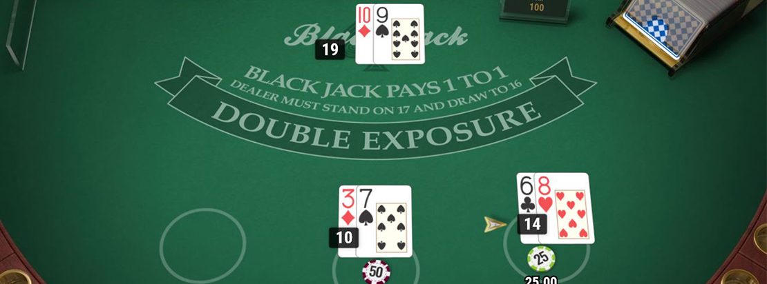 blackjack double exposure