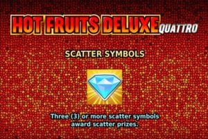 hot fruits deluxe quattro scatter