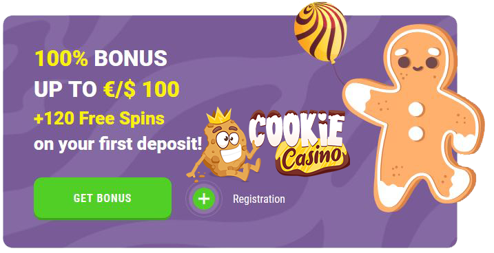 Bonus Selamat Datang Cookie Casino