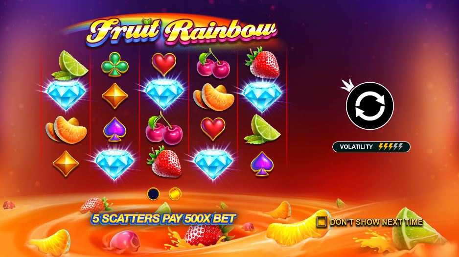 Fruit Rainbow scatters Pragmatic Play