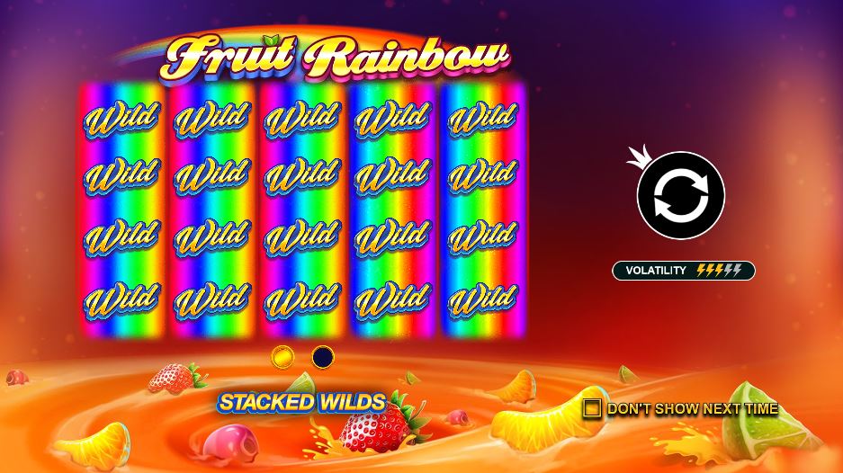 Fruit Rainbow stacked wild Pragmatic Play