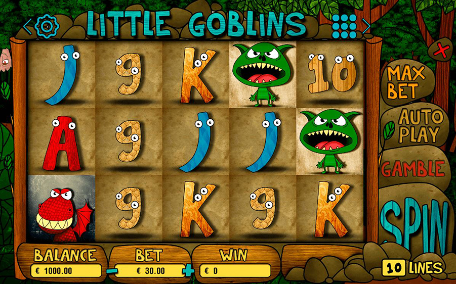 Little Goblins videoslot booming games