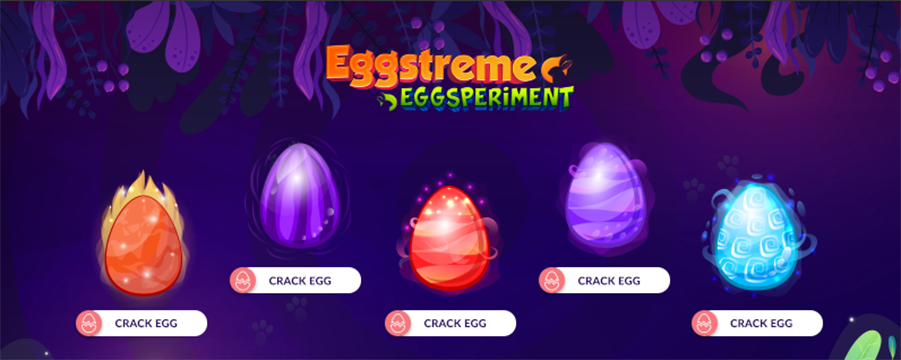 WestCasino Eggstreme Eggsperiment bonus