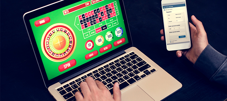 online casino paying