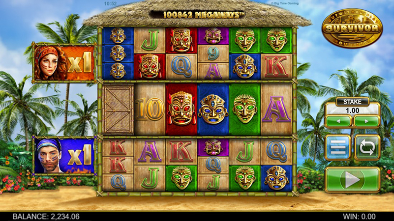 survivor megaways slot bt