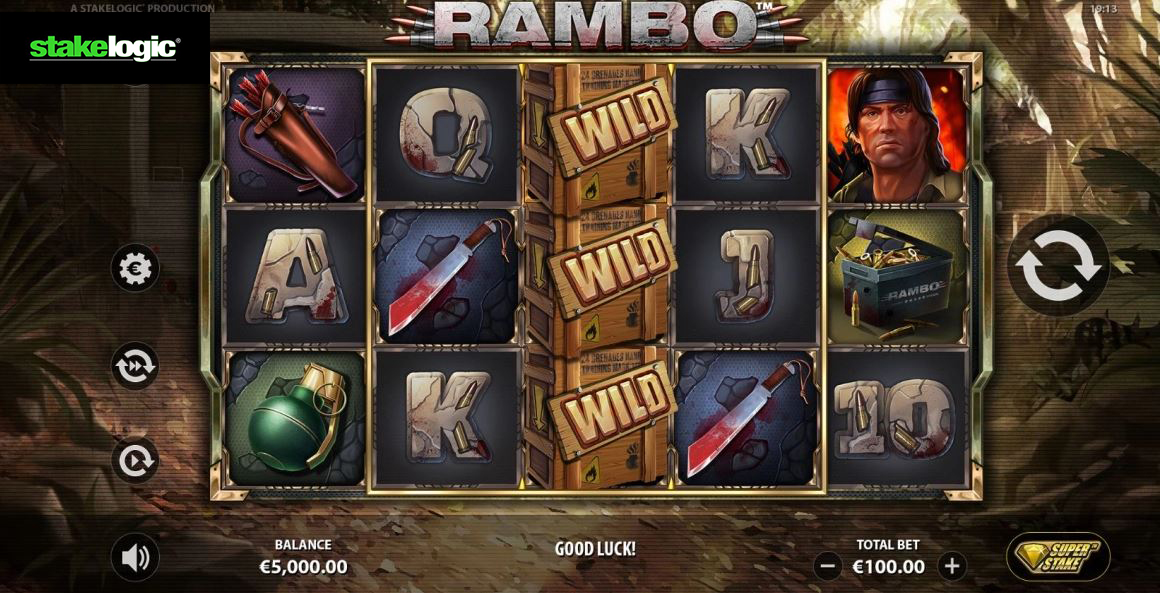Rambo wild stakelogic