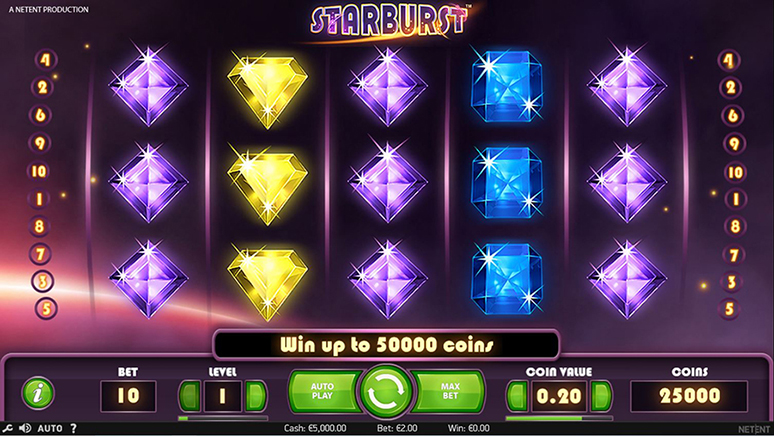 Starburst videoslot Speedy Casino