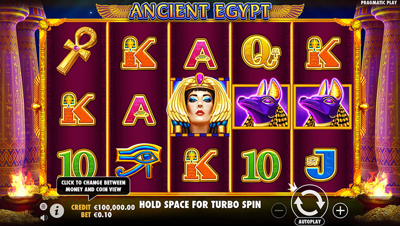 ancient egypt videoslot pragmatic play