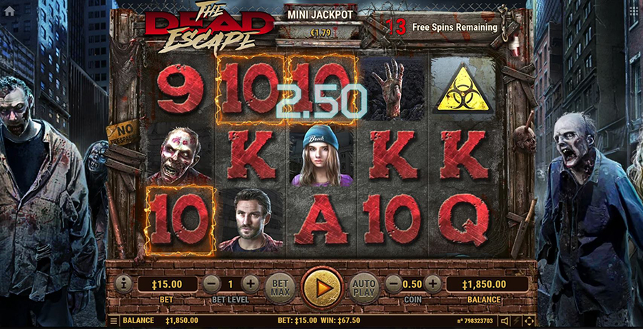 the dead escape free spins