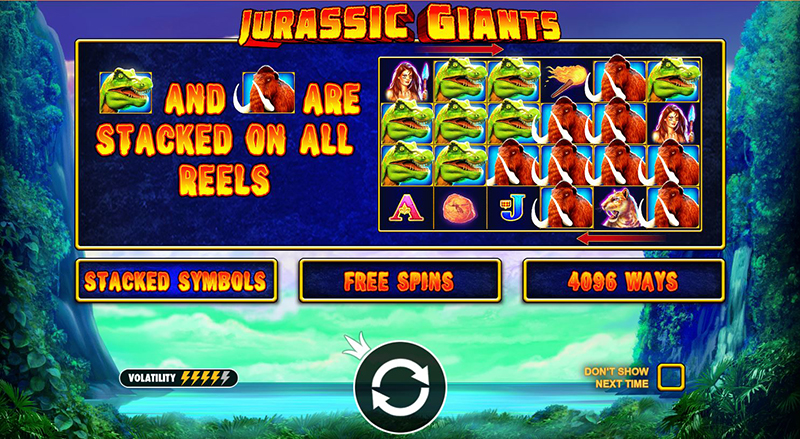 Jurassic Giants pragmatic play