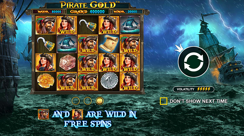 Pirate Gold wilds