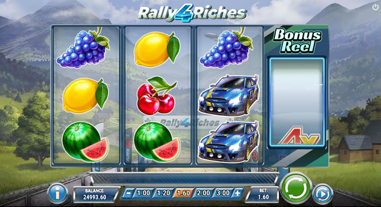Rally 4 Riches videoslot Play'n GO