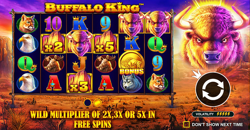 buffalo king wild multiplier