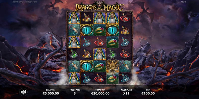 dragons and magic multiplier