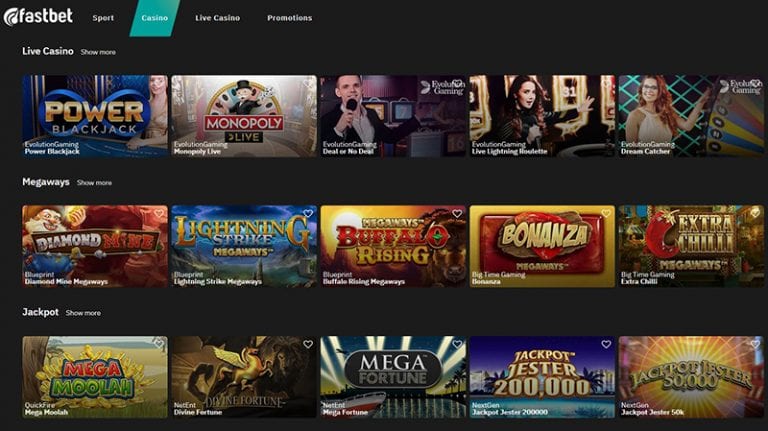bons online casino