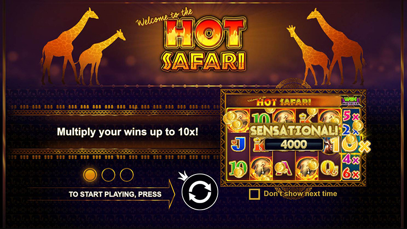 hot safari multipliers