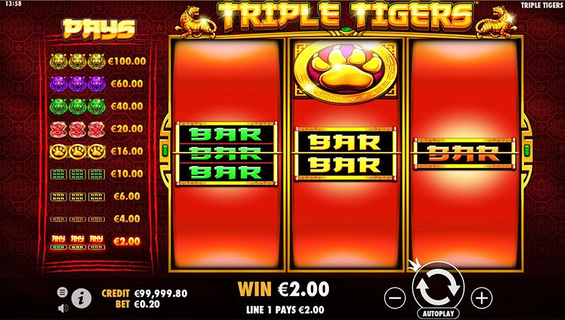 triple tigers BAR