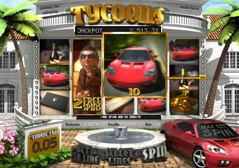 tycoons free spins