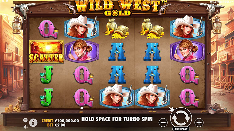 wild west gold videoslot