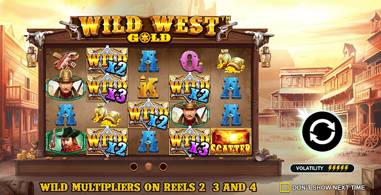 wild west gold wild multiplier