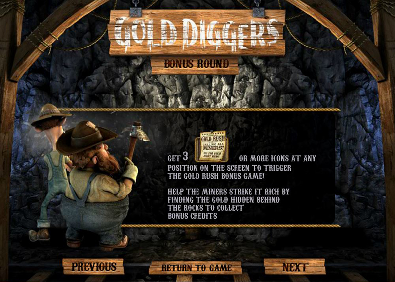 Gold Diggers bonus